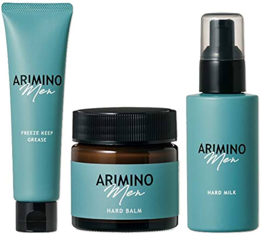 Amazon | アリミノ メン ハード ミルク 100g ＆ ハード バーム 60g