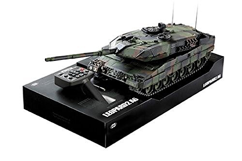 Amazon.co.jp: 1/24 RCバトルタンク レオパルト2 A6 : おもちゃ