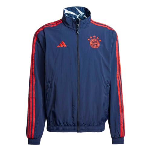 Amazon.com: adidas Men's FC Bayern Muenchen Anthem Jacket, Night