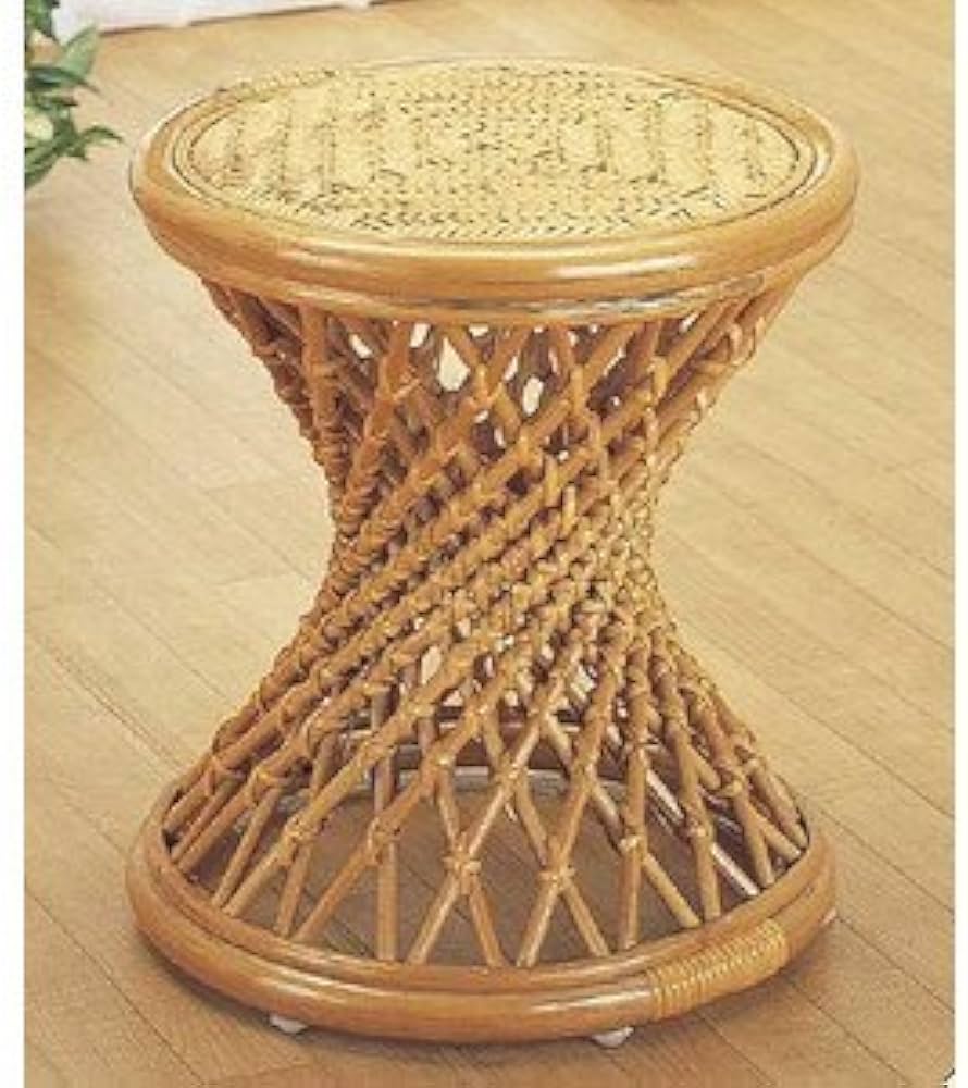 Amazon｜籐(ラタン)スツール ハイタイプ S45 アジアンテイスト
