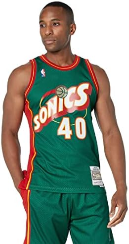 Amazon | Mitchell & Ness シアトル・スーパーソニックス ショーン