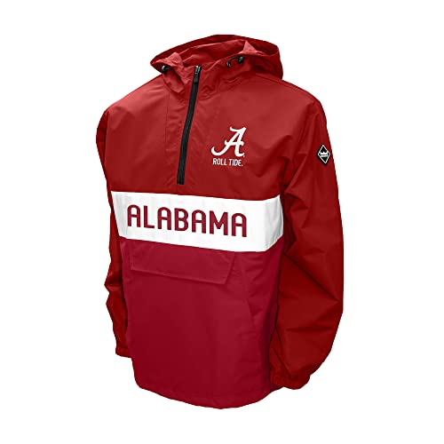 Amazon.com: Franchise Club Mens NCAA Alpha Anorak Jacket(Alabama