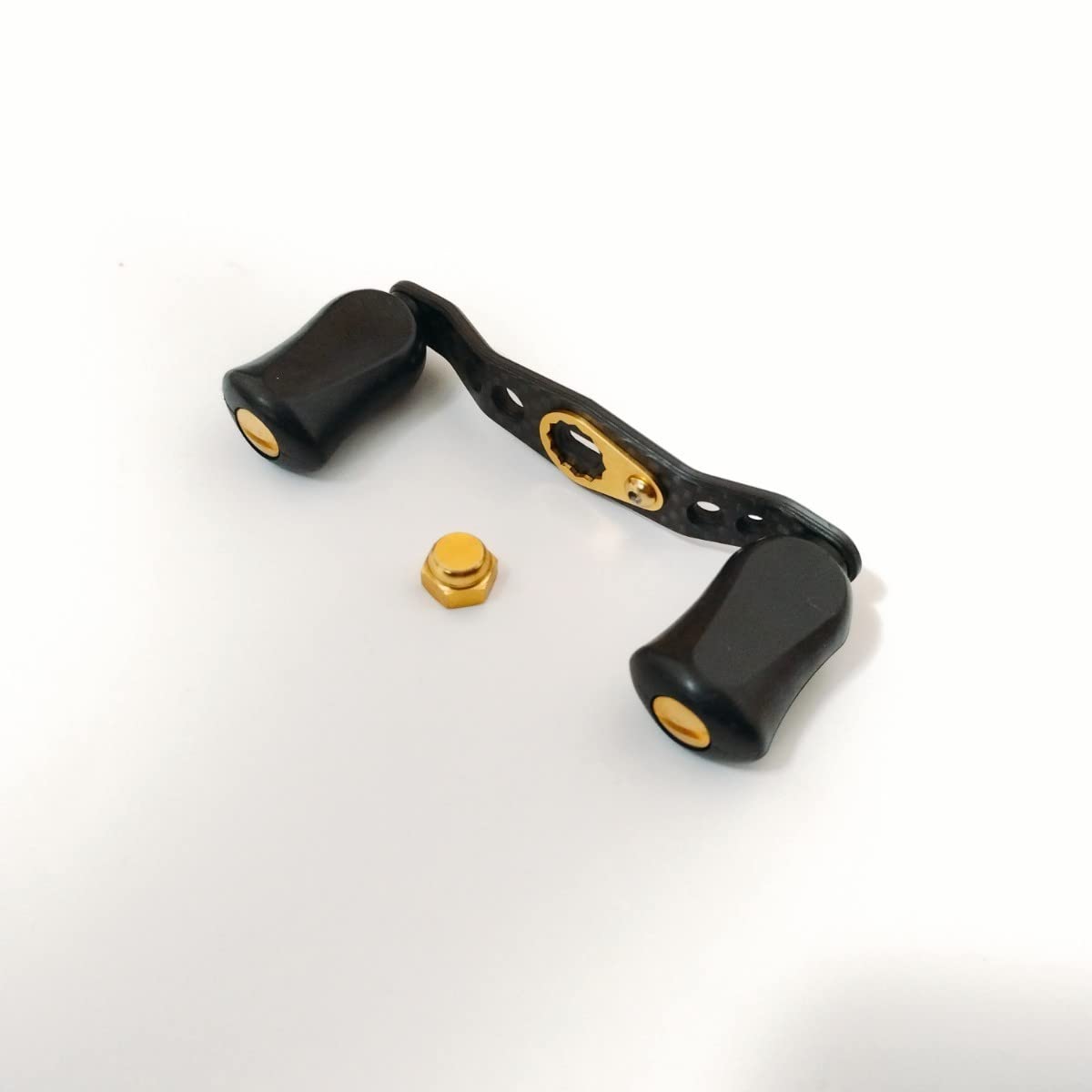 KTF IXA オフセット カーボンハンドル アブ・ダイワ用 80mm ライト