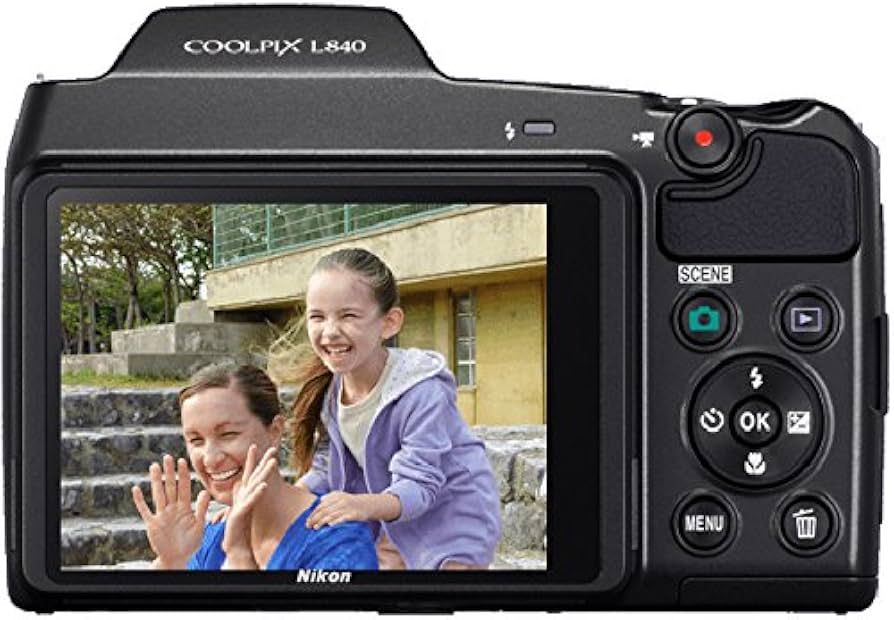 Amazon.com : Nikon COOLPIX L840 Digital Camera with 38x Optical