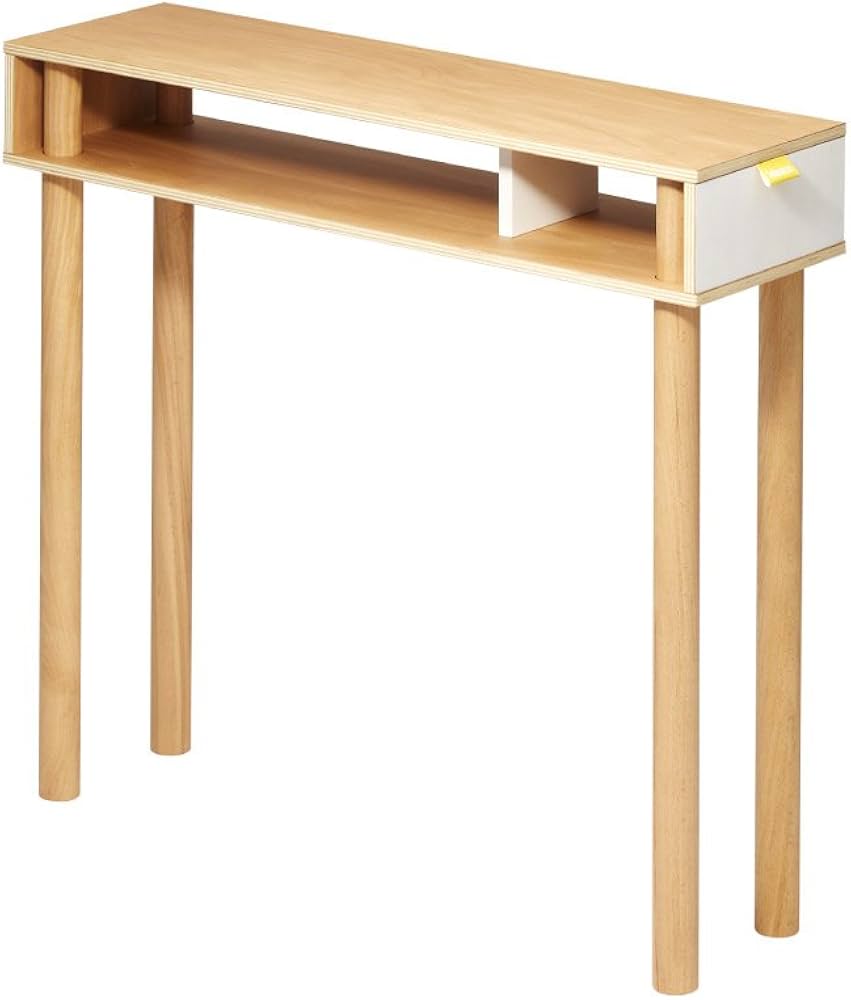 Amazon｜ideaco (イデアコ) ディエム(DM)コンソールテーブル ホワイト