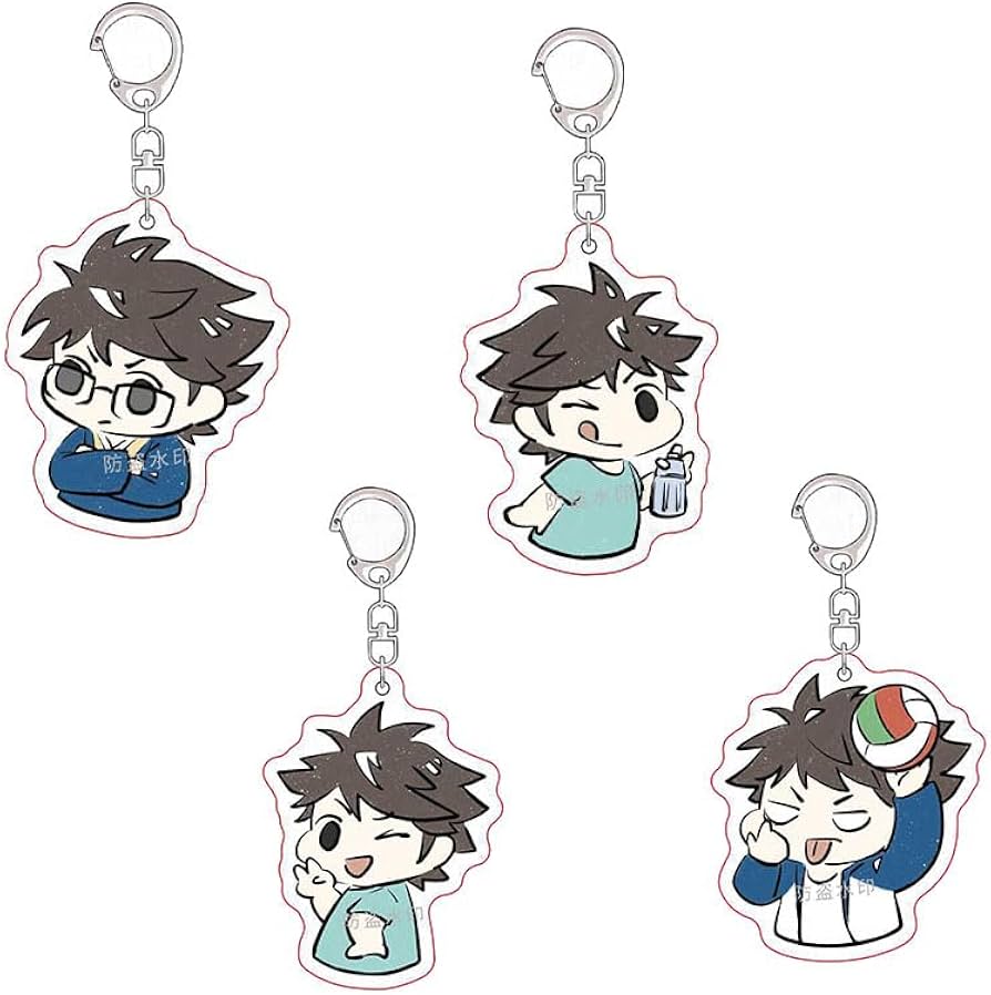 Amazon.co.jp: キーホルダー ハイキュー アクキーセット 及川徹 グッズ
