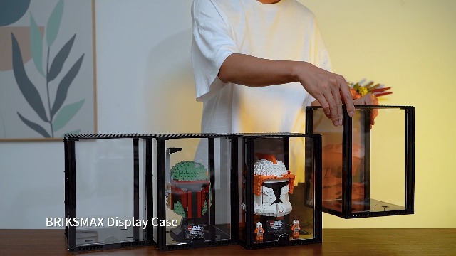 Amazon.com: Briksmax Acrylic Display Case for Lego Helmet