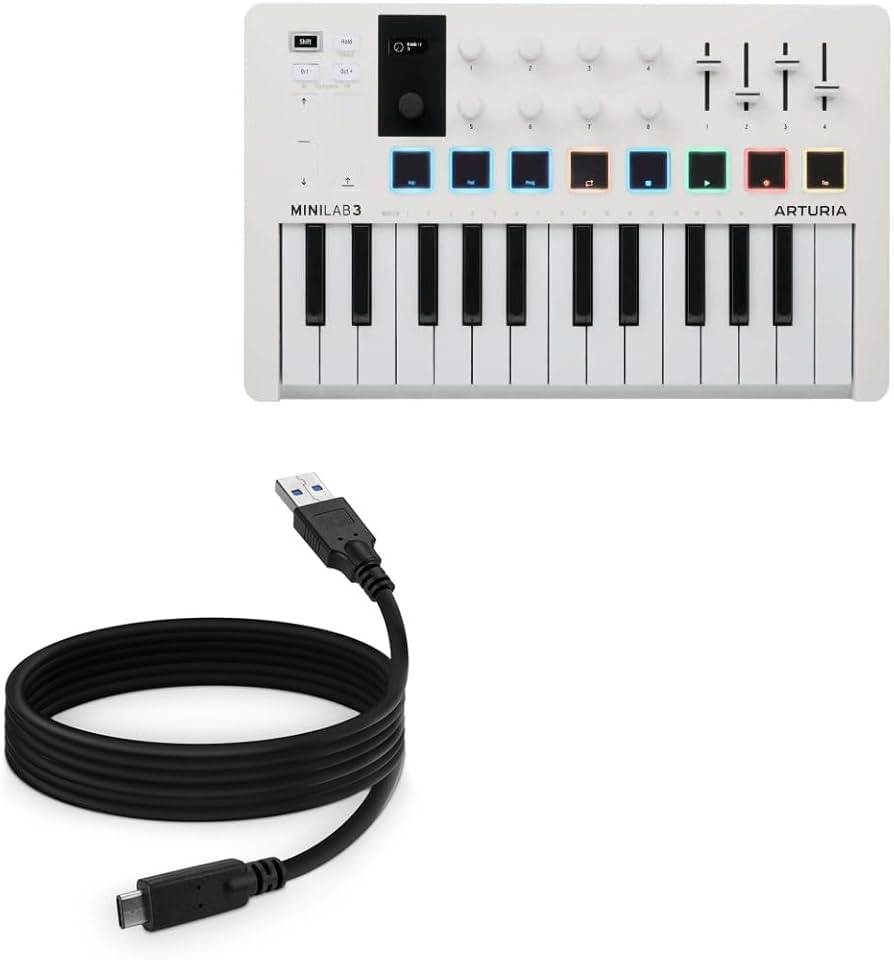 Amazon.com: BoxWave Cable Compatible with Arturia MiniLab 3