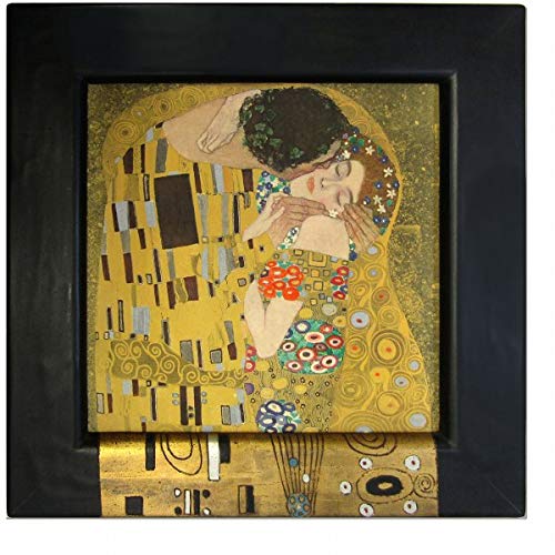 Amazon.co.jp: グフタフ・クリムト『接吻(小)』複製画 人物画 世界の