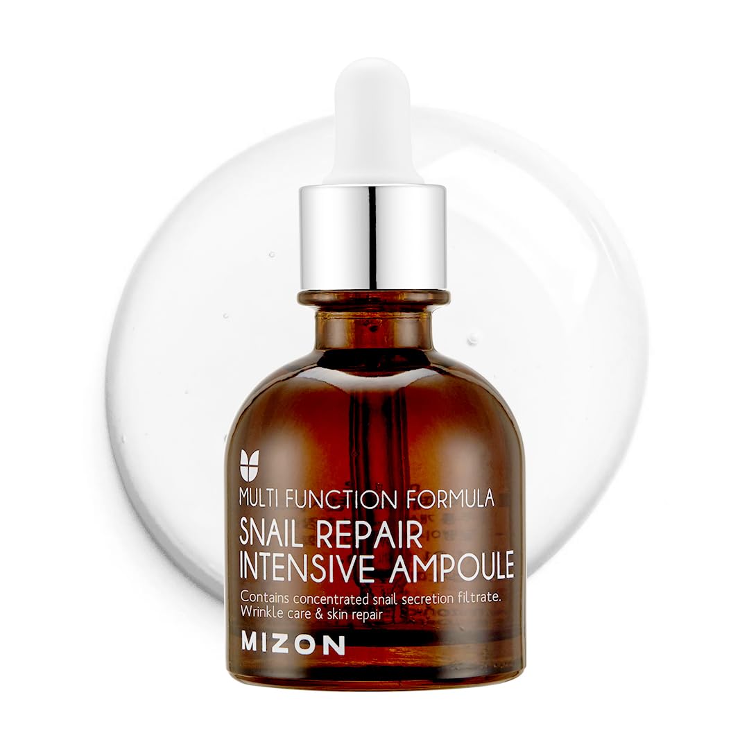 Amazon.com: MIZON Snail Repair Intensive Ampoule with Snail Mucin