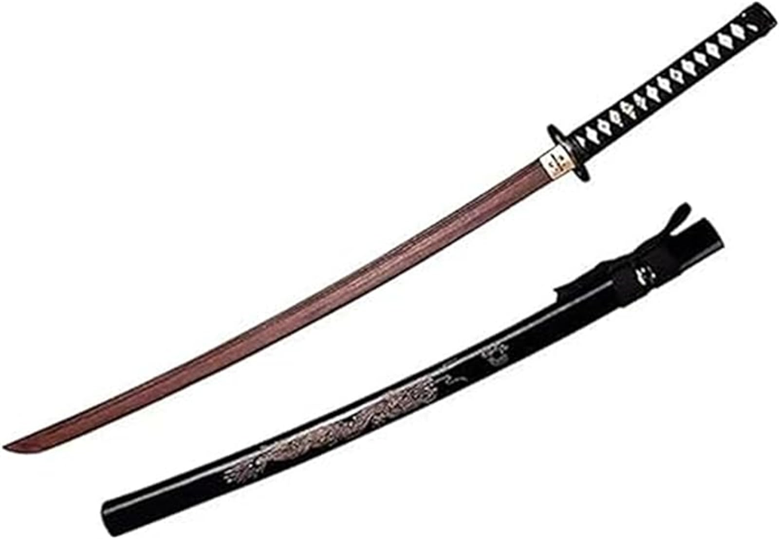 模造刀 黒鞘 105cm&70cm 木製スタンド付き 楽天市場】模造刀 黒鞘の通販