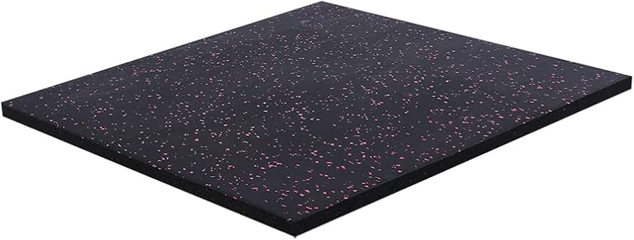 Amazon.co.jp: ジムマット ラバートレーニングマット 15mmフラット