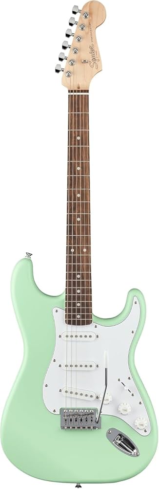 Amazon.com: Fender Squier Stratocaster Electric Guitar - Surf
