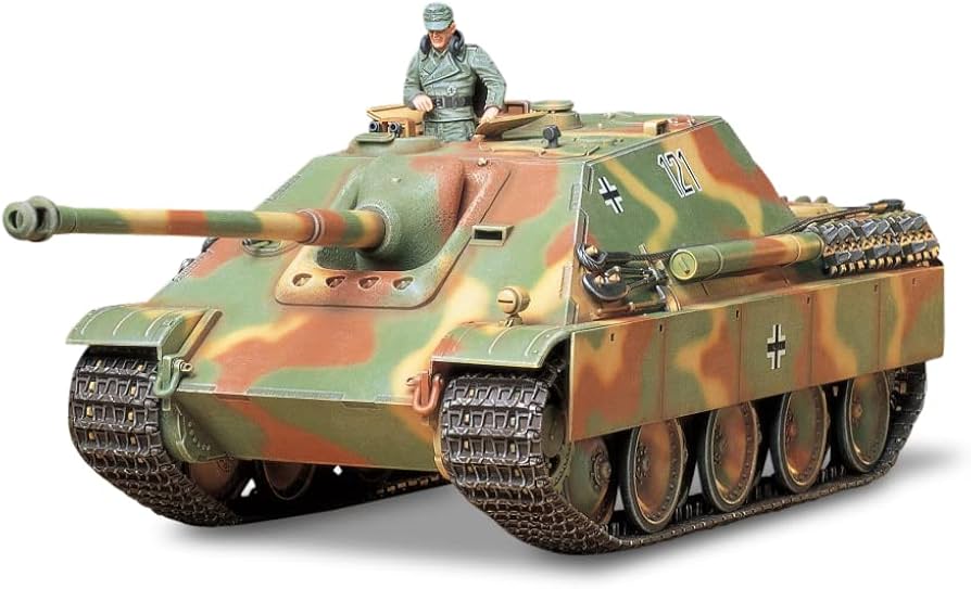 Amazon.com: Tamiya 35203 1/35 Ger. Jagdpanther Late Version Tank