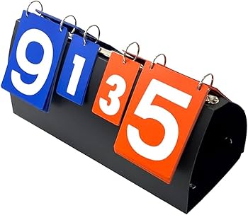 Amazon | UPstore スコアボード 得点板 ミニ 2桁 持ち運び 両面