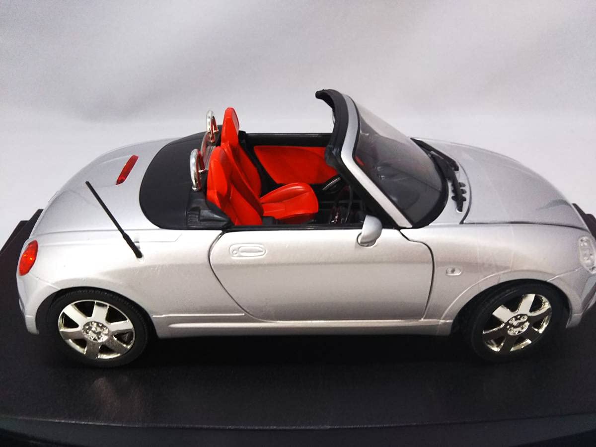 Amazon | ミニカー 1/18 ダイハツ コペン (シルバー) ディーラー成約