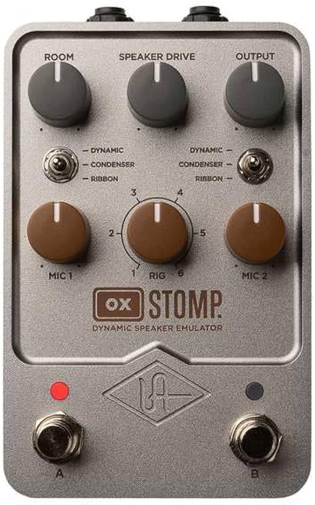Amazon | UNIVERSAL AUDIO UAFX OX Stomp. Dynamic Speaker Emulator