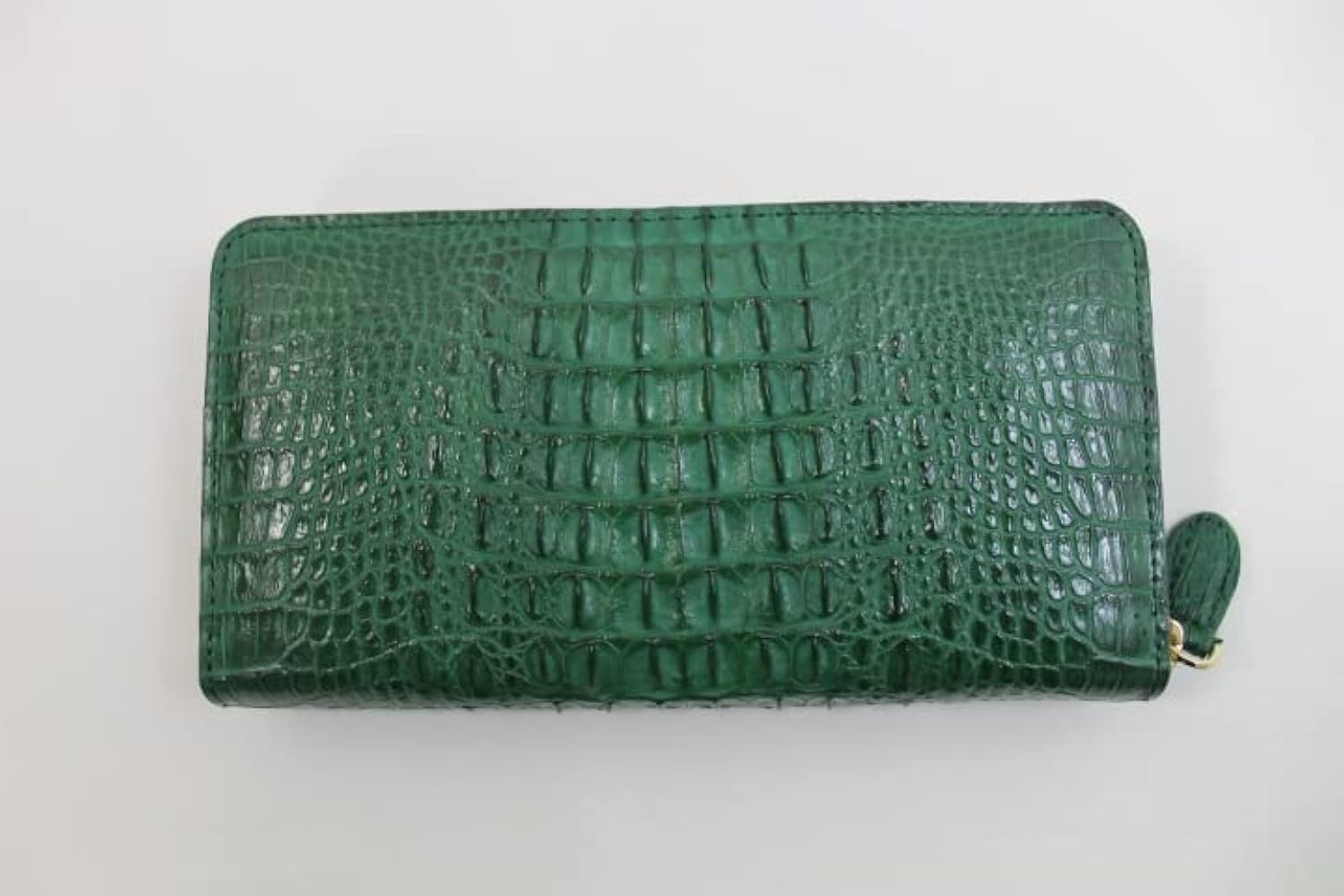 Amazon | [高級呉服店] 【最上級品】 グリーン クロコダイル 財布 長