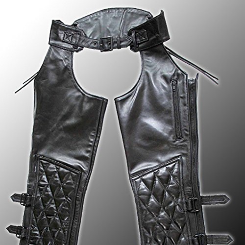 Amazon | カドヤ(KADOYA) バイク用レザーパンツ CHAPS-EVO ブラック