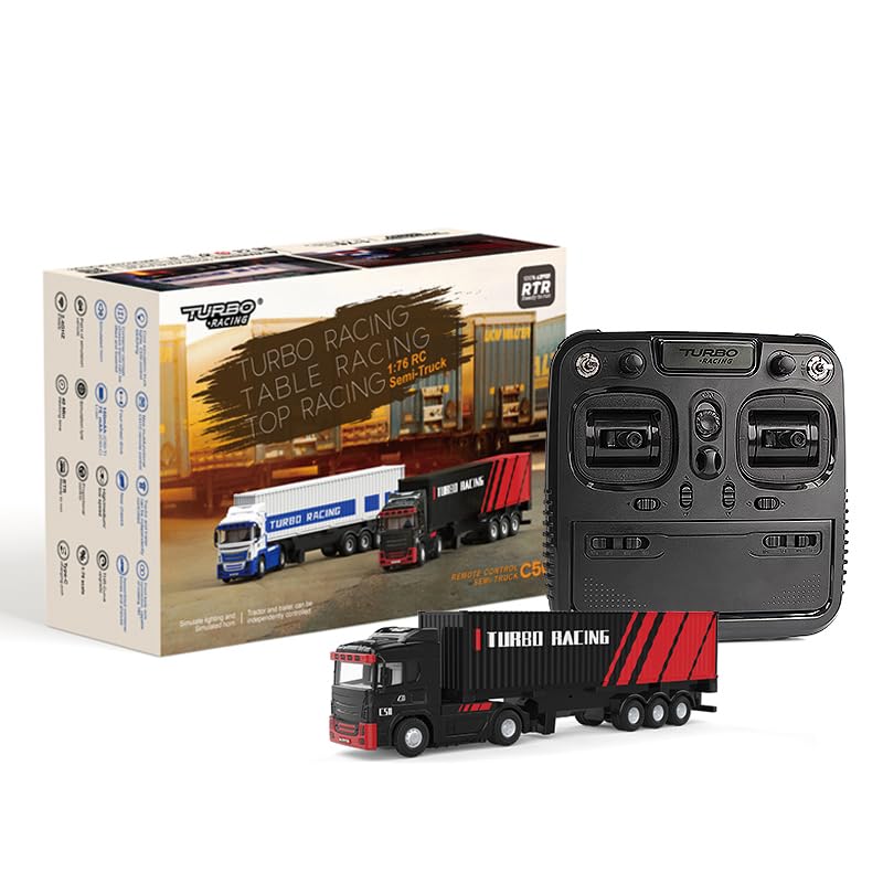 Amazon.co.jp: ターボレーシング C50 ラジコントラック けん引トラック