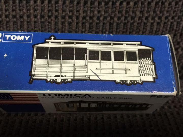 トミカ サンフランシスコ ケーブルカー 赤 Yahoo!オークション