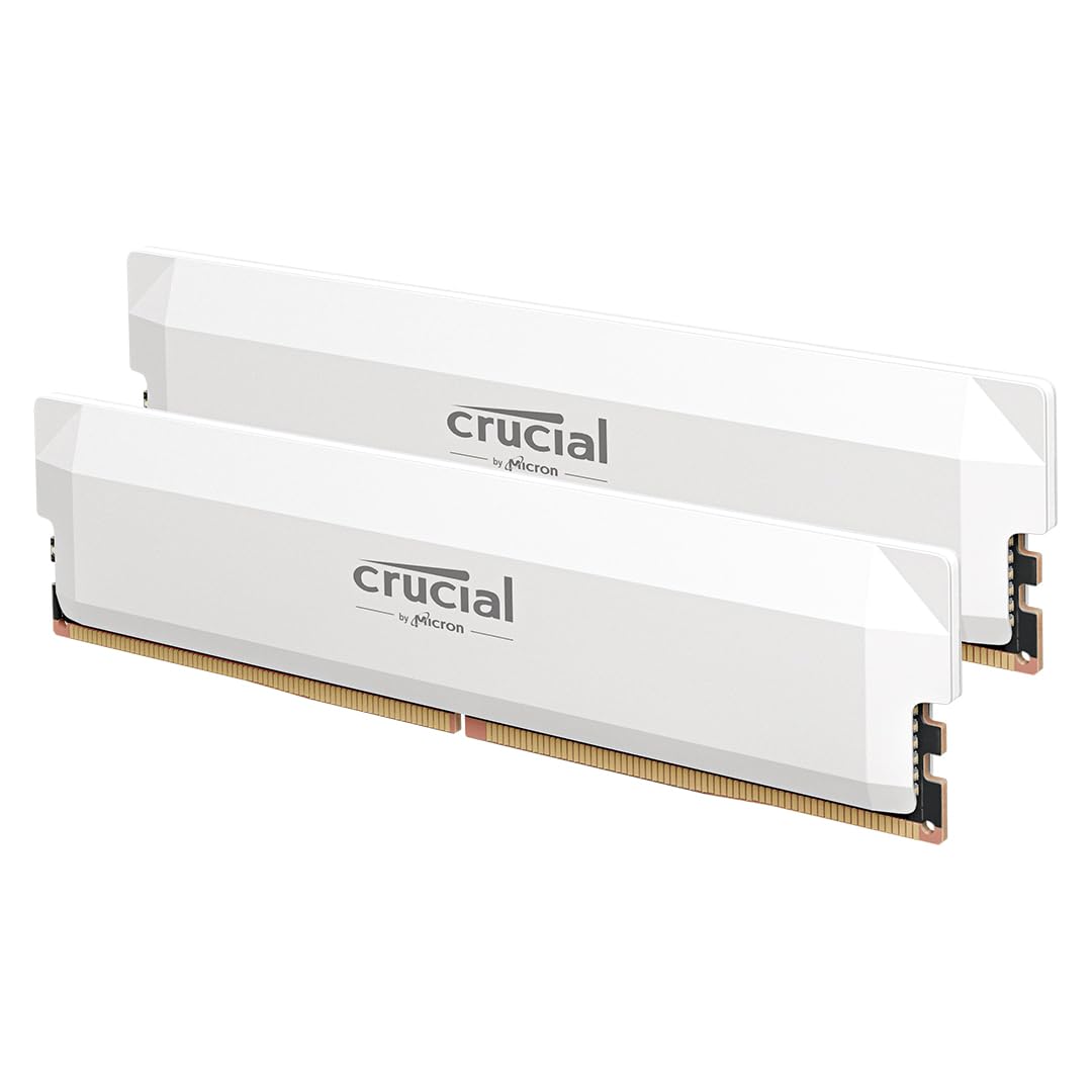 Crucial Pro DDR5 RAM 64GB Kit (2x32GB) 6400MHz CL40, Overclocking