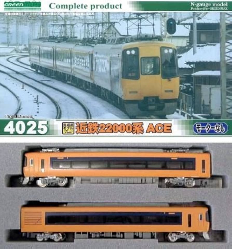 Amazon | Nゲージ 4025 近鉄22000系ACE 増結2輌編成セット (動力なし
