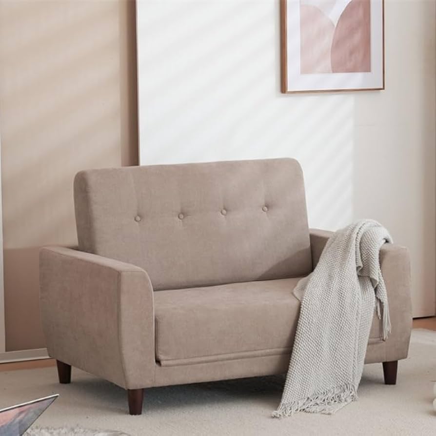 Amazon｜ソファーベッド ソファ 2人掛け 折りたたみベッド 3WAY 脚付き