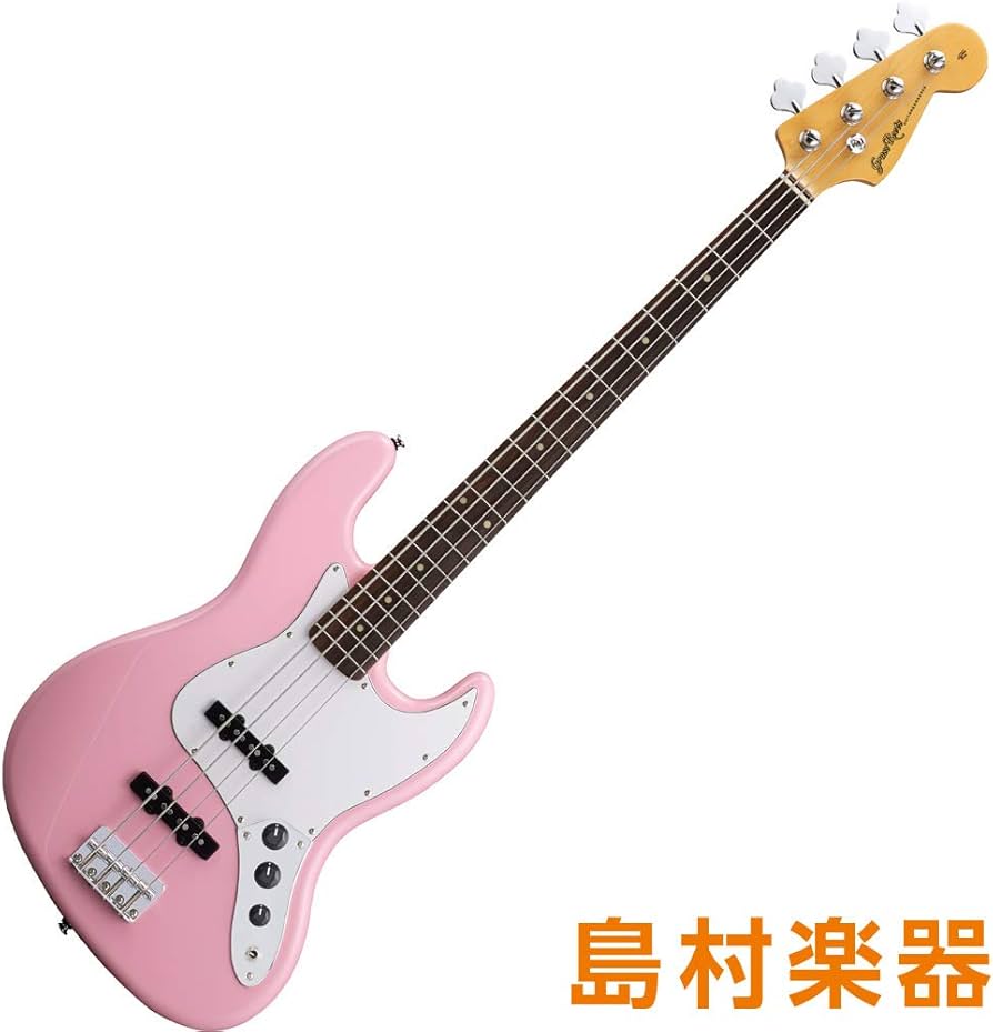 Amazon | GrassRoots G-JB-55R PINK エレキベース グラスルーツ
