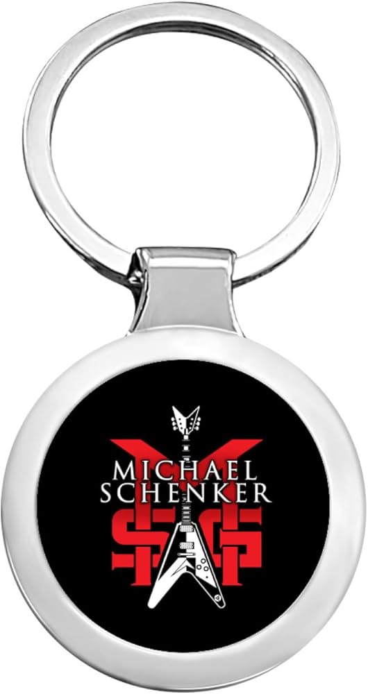 Amazon.co.jp: キーホルダー マイケル・シェンカー キーリング キー