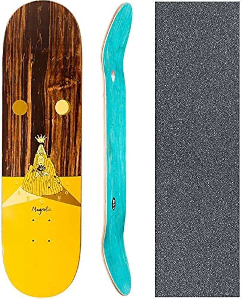 Amazon | マゼンタ MAGENTA スケートボード デッキ LANNON LANDSCAPE