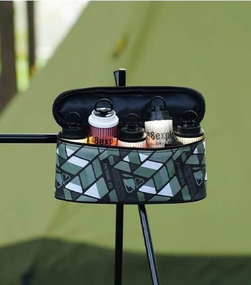 Amazon.co.jp: キャンプ ギア 38explore 38灯 5個収納 ケース 38kt 1