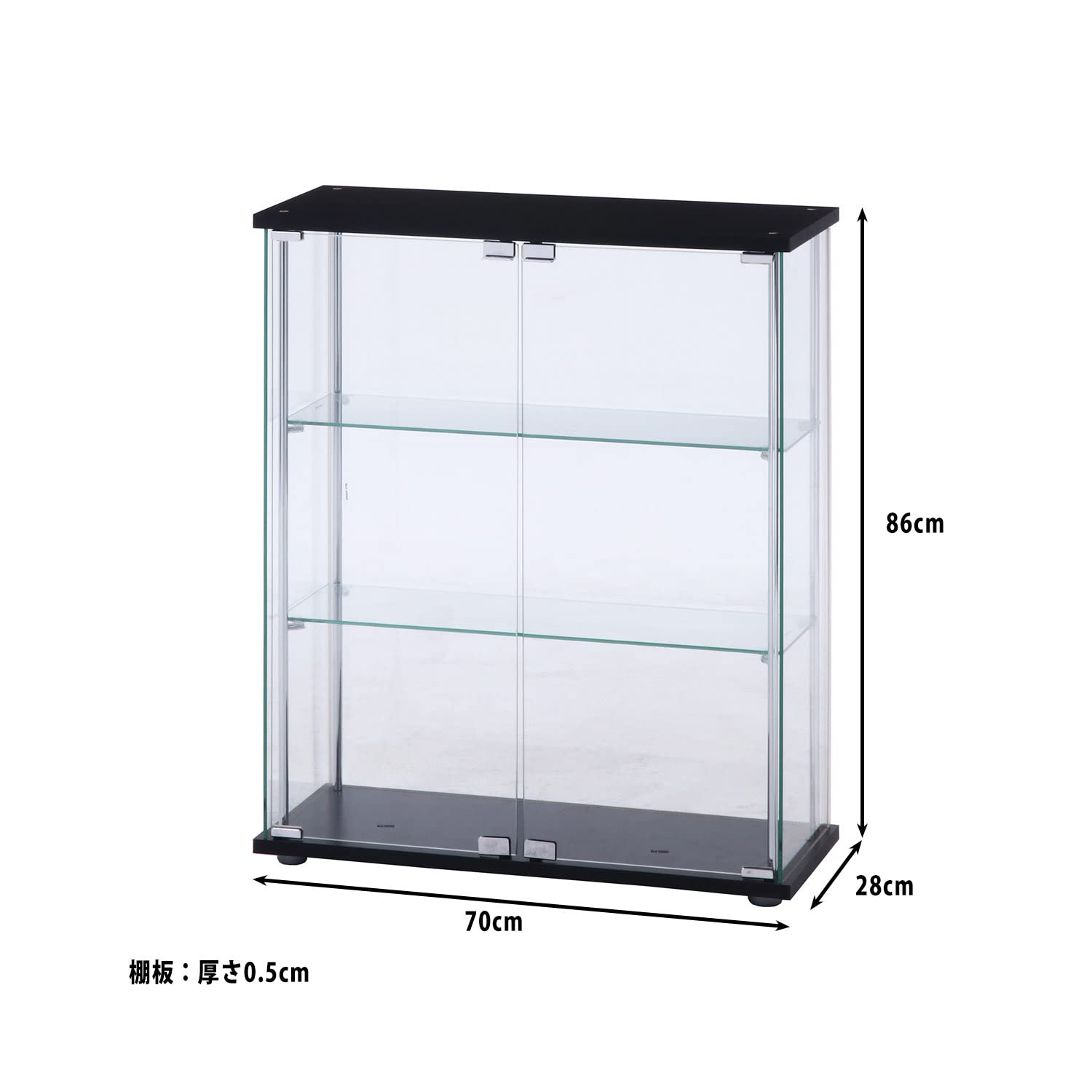 Amazon.co.jp: 不二貿易 コレクションケース フィギュアケース 3段 幅