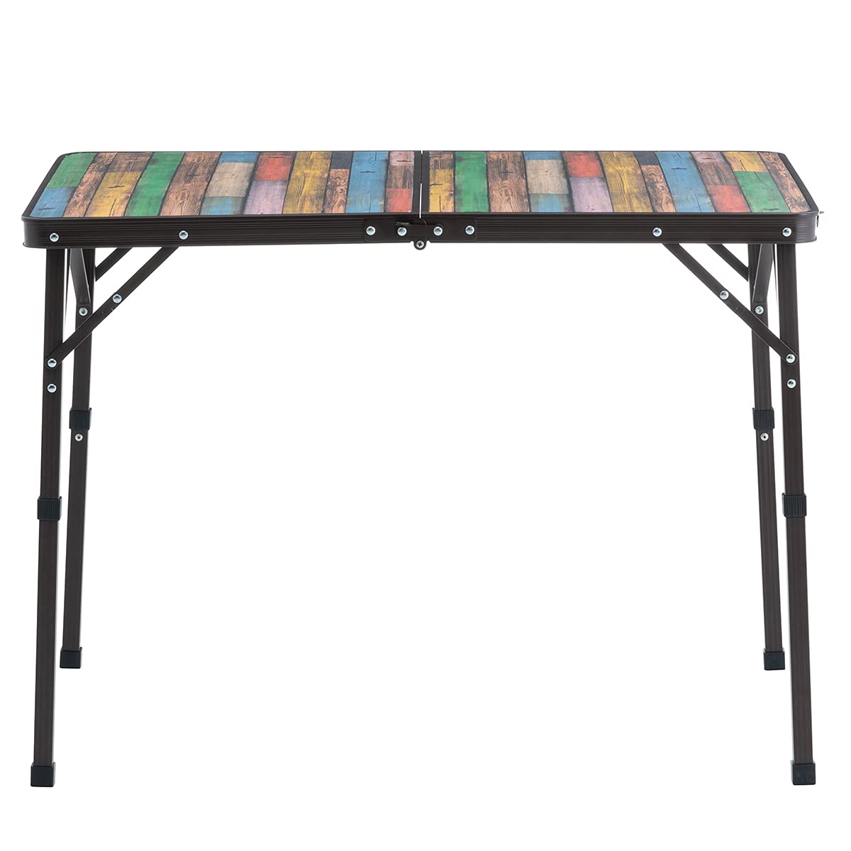 Amazon | ロゴス(LOGOS) Old Wooden 丸洗いダイニングテーブル 9060