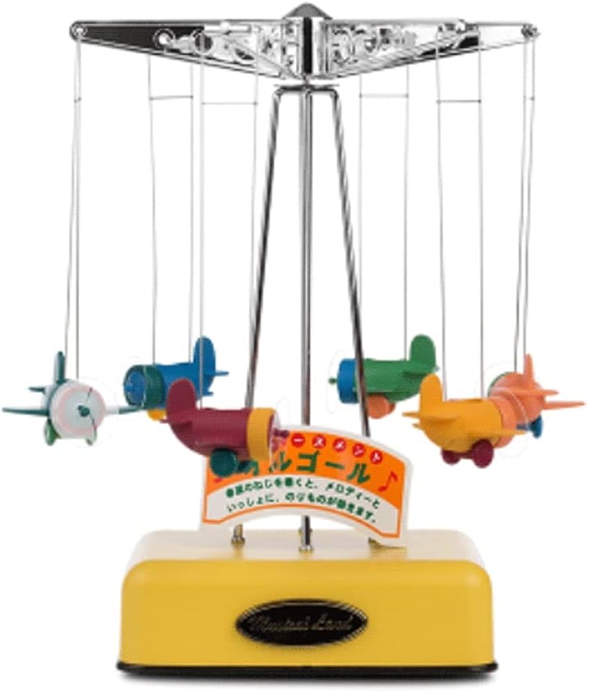 Amazon.co.jp: アートワーク オルゴール - スモール飛行機の音楽箱合金