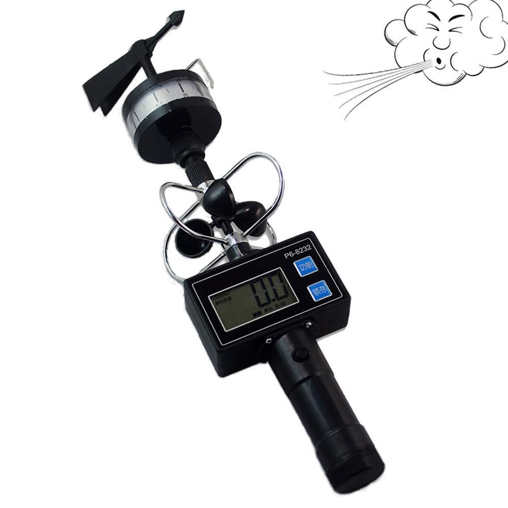 Amazon | YJINGRUI 風向風速計 デジタル 風速計 0-30m/s 風力計 風向計