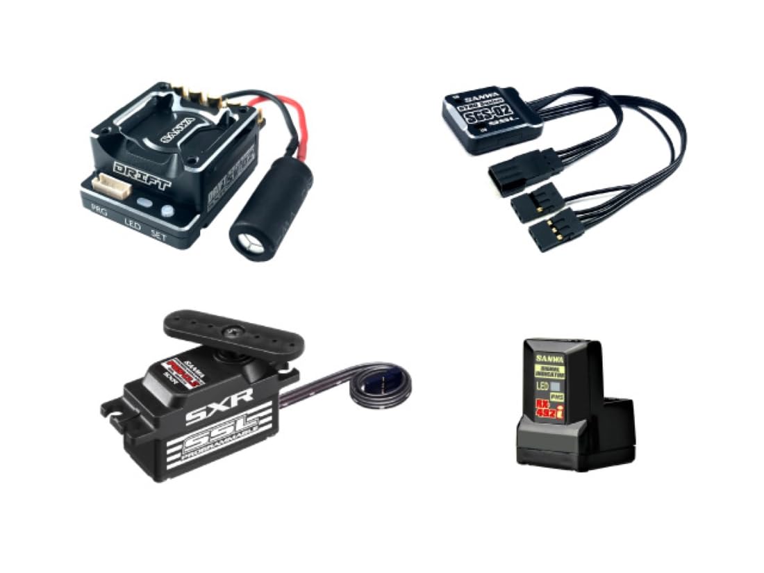 Amazon | SANWA SV-DII/SGS-02/PGS-CLII DRIFT SETTING/RX-492i D