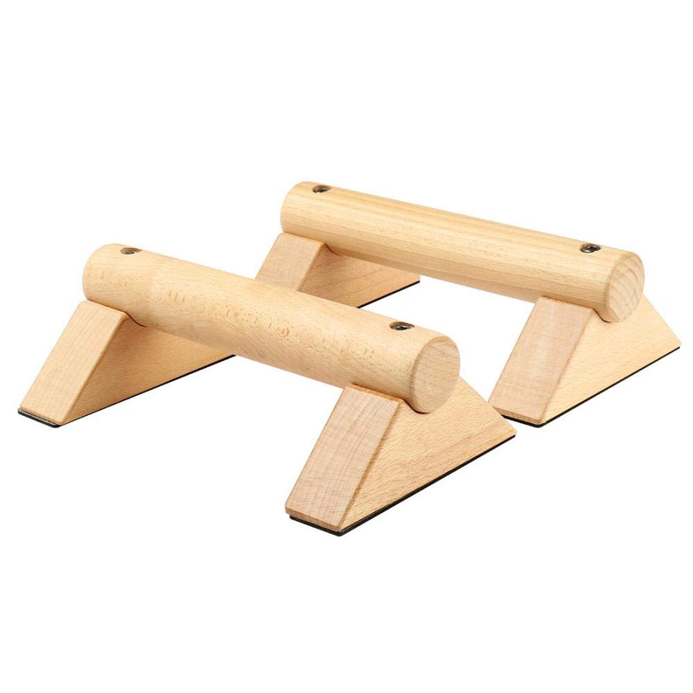 Amazon | XSONGANG 倒立バー プッシュアップバー 木製 2個セット