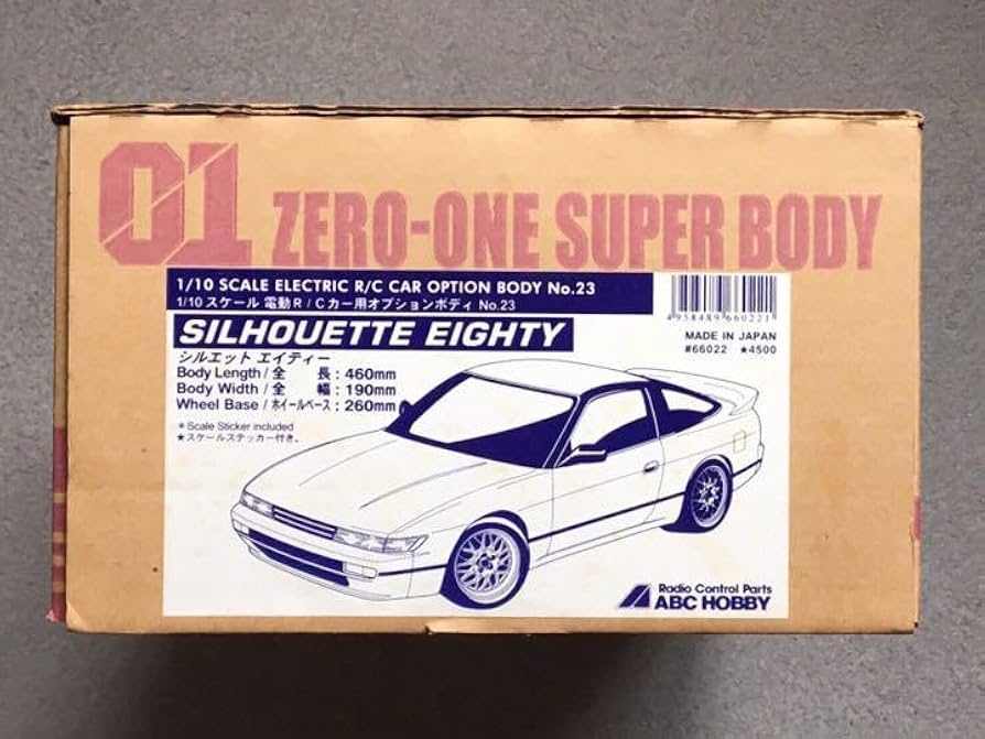 Amazon | ABCホビー RC 1/10 ニッサン シルエイティ 13型 ボディセット