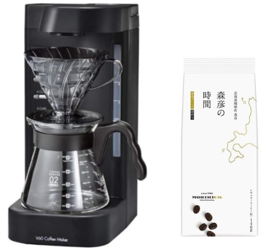 Amazon | ハリオ V60珈琲王2 コーヒーメーカー EVCM2-5TB コーヒー粉