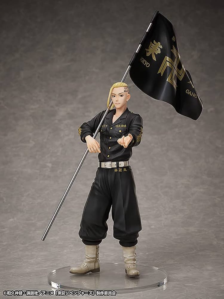 Amazon | 東京リベンジャーズ Statue and ring style 龍宮寺堅 1/8