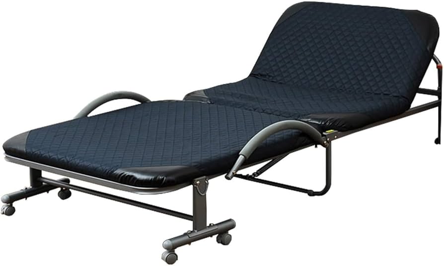 Amazon｜[山善] 折りたたみベッド シングル リクライニング 取っ手付き