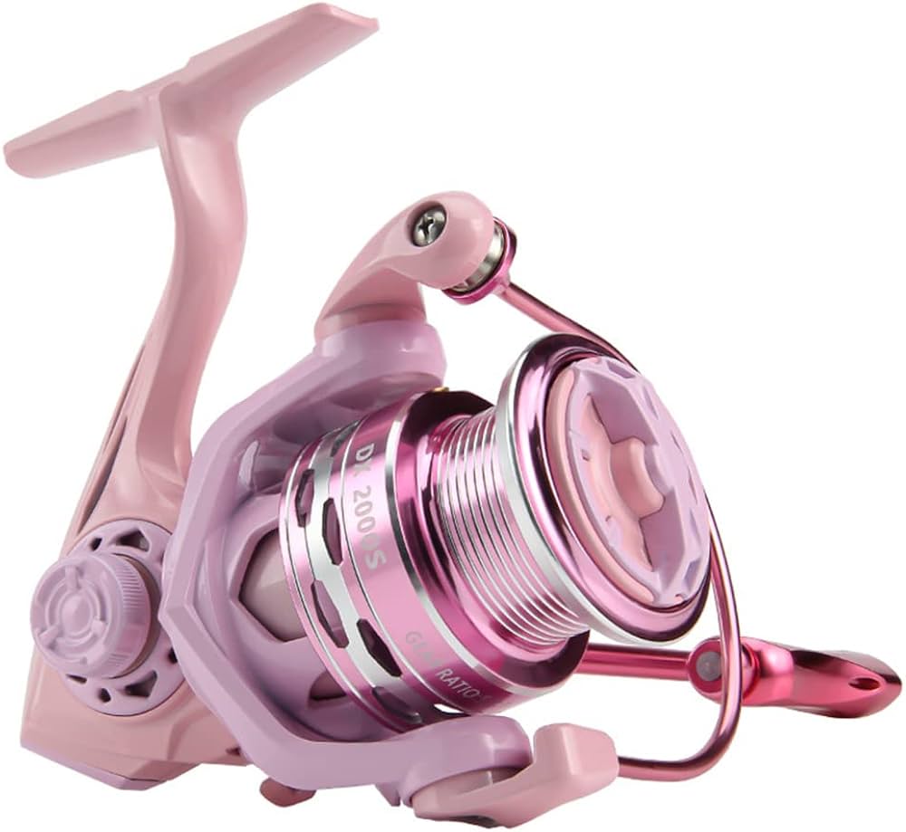 Amazon | スピニングリール 5.2:1 高速ギア比 スピニングフィッシング