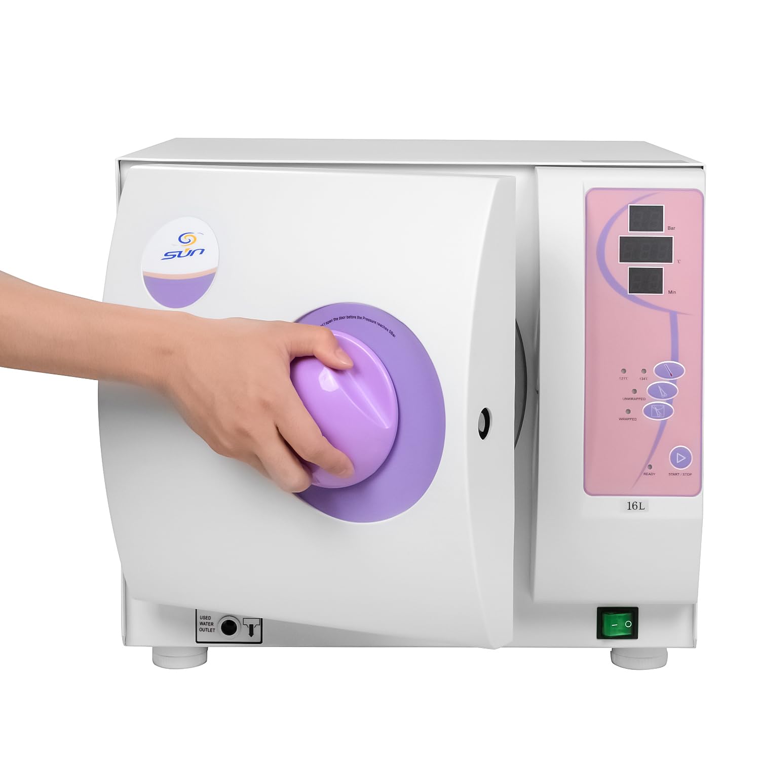 Amazon | 卓上オートクレーブ ミニ高温高圧滅菌器 121/134℃温度設定 3