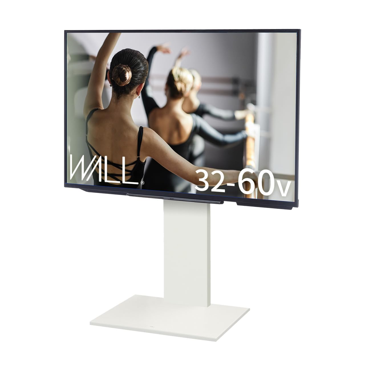 Amazon.co.jp: WALL V2E テレビスタンド ロータイプ サテンホワイト 32