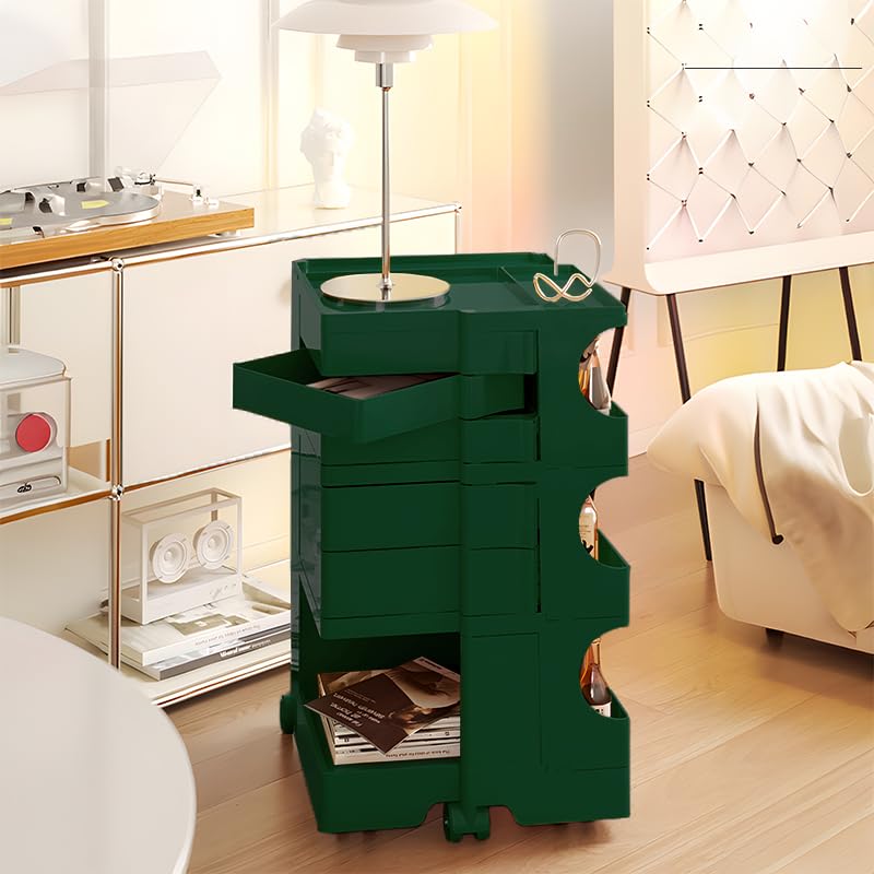 Amazon.co.jp: 【WNJAPAN】収納 ワゴン 3段5トレイ 5段トレイ Wagon