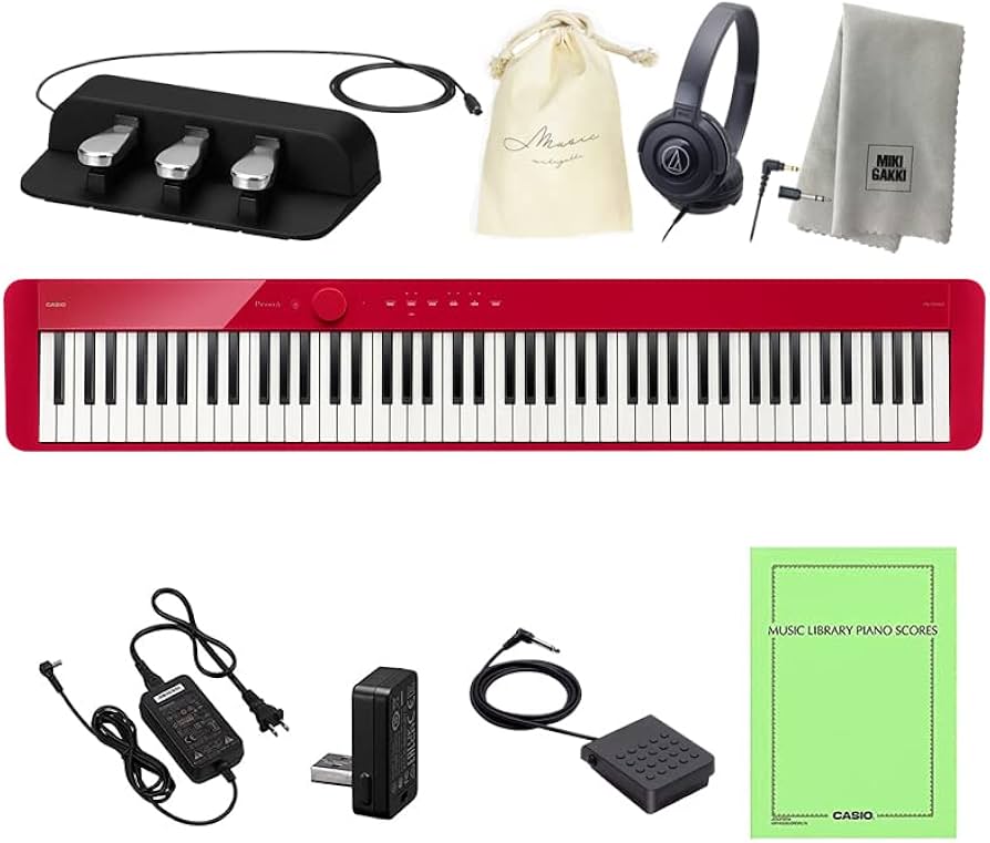 Amazon | カシオ PX-S1100 【3本ペダル(SP-34)、ヘッドフォン(ATH-S100