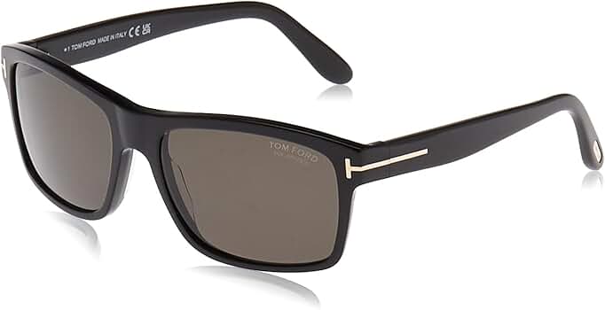 Amazon | [Tom Ford] FT0678 AUGUST Polarized 01D 58 New Men