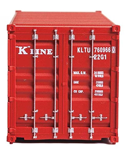 Amazon | 20 ' Corrugatedコンテナ – Assembled – - k-line (レッド