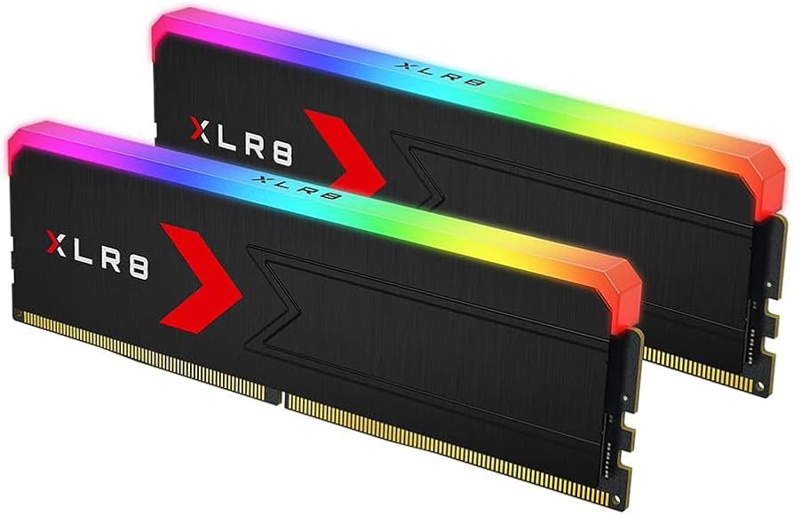 PNY XLR8 Gaming Epic-X RGB™ 64GB (2x32GB) DDR5 RAM 6000MHz CL30